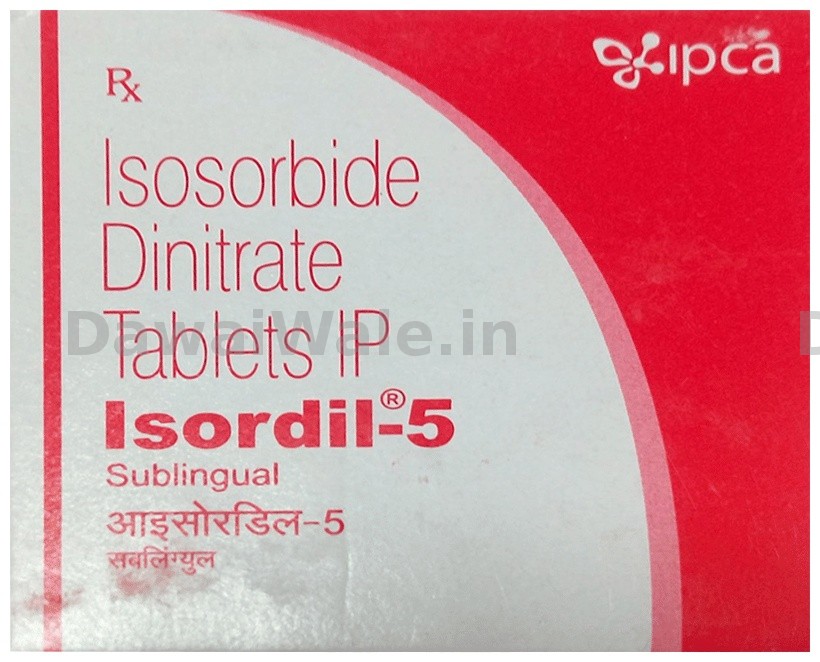 ISORDIL 5 strip of 10 Tab