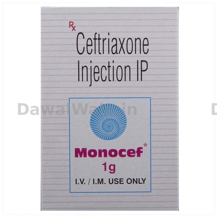 MONOCEF 1GM INJ
