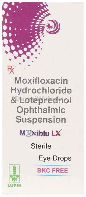 Moxiblu LX bottle of 5 MG Drops