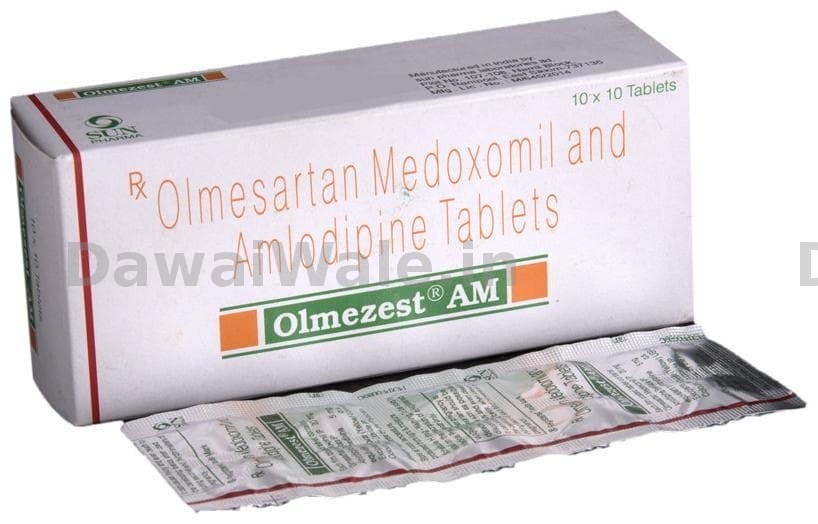 Olmezest AM Strip of 10 Tab