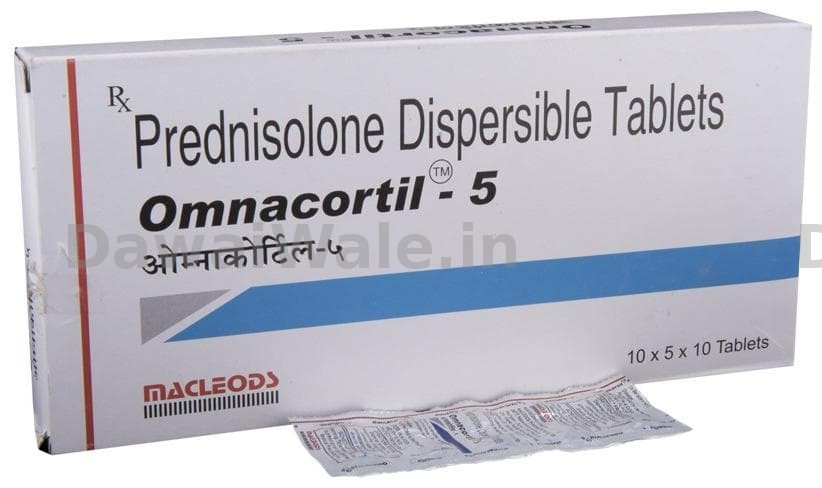 Omnacortil 5 MG strip of 10 Tab