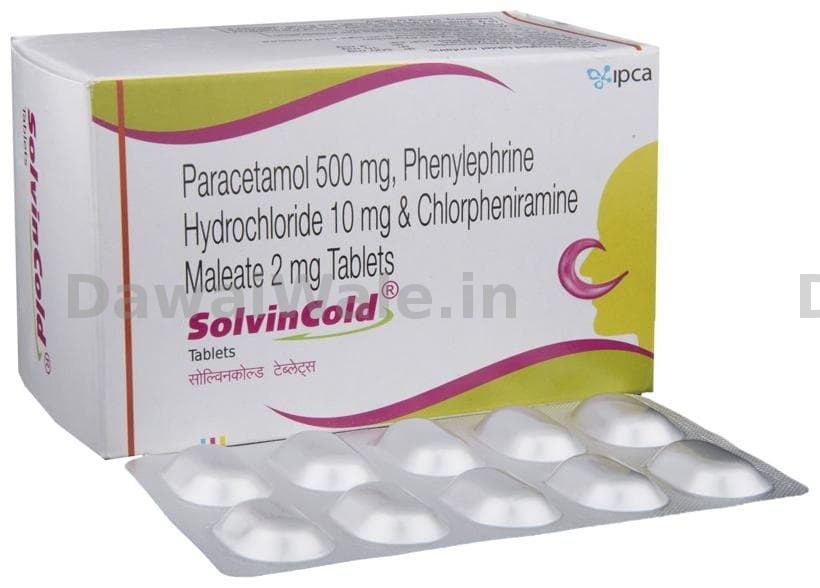 Solvin cold tab strip of 10 Tab