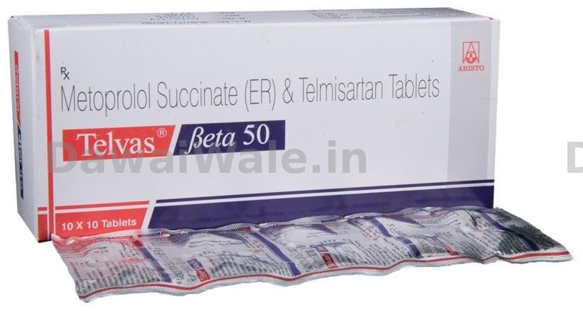 Telvas Beta 25 MG strip of 10 Tab