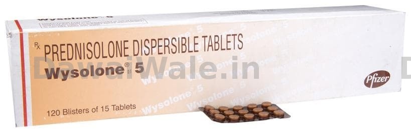 Wysolone 5 MG Strip of 15 Tab