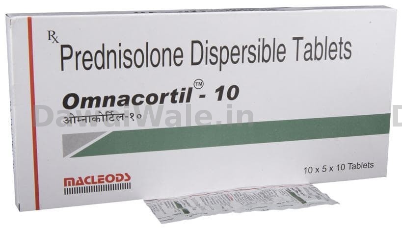 omnacortil 10 MG Tab strip of 10
