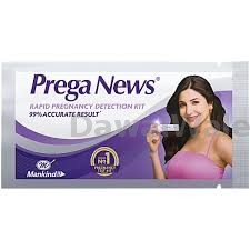 prega news pregnancy test kit